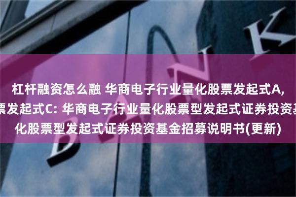 杠杆融资怎么融 华商电子行业量化股票发起式A,华商电子行业量化股票发起式C: 华商电子行业量化股票型发起式证券投资基金招募说明书(更新)