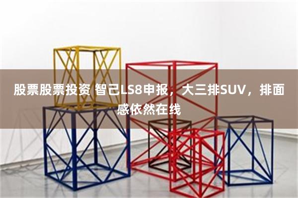 股票股票投资 智己LS8申报,大三排SUV,排面感依然在线